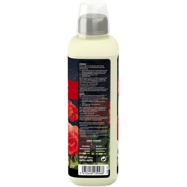 DCM Geranium en bloeiende planten voeding | DCM | 800 ml (Vloeibaar, Bio-label) 1004210 K170505155 - 4