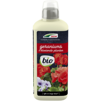 DCM Geranium en bloeiende planten voeding | DCM | 800 ml (Vloeibaar, Bio-label) 1004210 K170505155 - 2