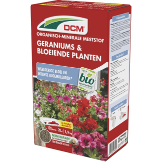 DCM Geraniums en bloeiende planten mest | DCM | 1.5 kg (20 m², Bio-label) 1003789 K170505072 - 3