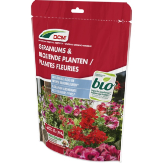 DCM Geraniums en bloeiende planten mest | DCM | 750 gram (10 m², Bio-label) 1003057 K170505073 - 