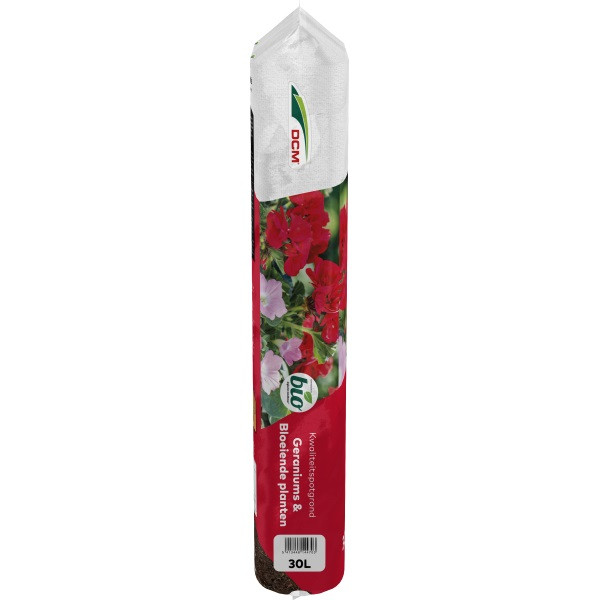 DCM Geraniums en bloeiende planten potgrond | DCM | 30 liter (Bio-label) 1004502 K170505122 - 4
