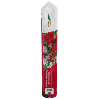 DCM Geraniums en bloeiende planten potgrond | DCM | 30 liter (Bio-label) 1004502 K170505122 - 4