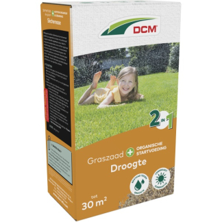 DCM Graszaad droogte | DCM | 30 m² (Strooidoos, Meststof, 1050 gram) 1004751 K170115663 - 1