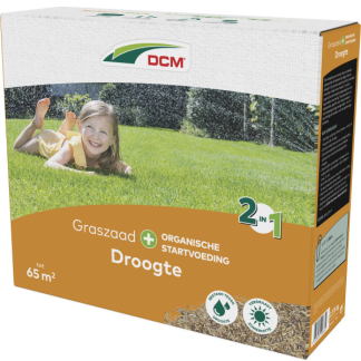 DCM Graszaad droogte | DCM | 65 m² (Strooidoos, Meststof, 2275 gram) 1004776 K170115662 - 