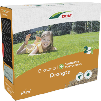 DCM Graszaad droogte | DCM | 65 m² (Strooidoos, Meststof, 2275 gram) 1004776 K170115662 - 