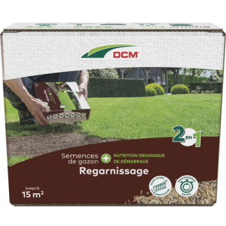 DCM Graszaad herstel | DCM |15 m² (Snel kiemend, Meststof, Strooidoos, 225 gram) 1004742 K170115658 - 2
