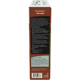 DCM Graszaad herstel | DCM | 100 m² (Snel kiemend, Strooidoos,1.5 kg) 1004769 K170115674 - 5
