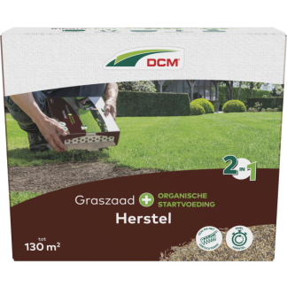 DCM Graszaad herstel | DCM | 130 m² (Snel kiemend, Meststof, Strooidoos, 1.95 kg) 1004774 K170115655 - 2