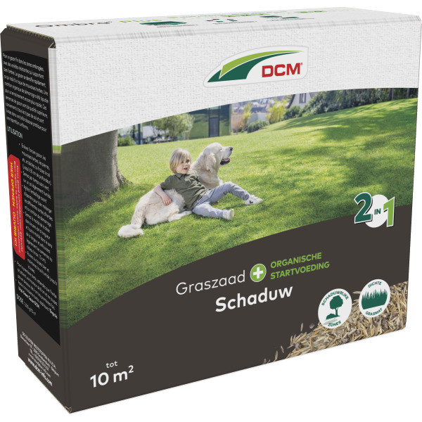 DCM Graszaad schaduw | DCM | 10 m² (Strooidoos, Meststof, 200 gram) 1004740 K170115661 - 1