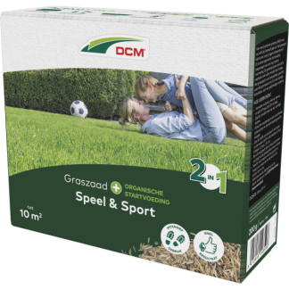 DCM Graszaad speelgazon 2-in-1 |  DCM | 10 m² (Meststof, Strooidoos, 200 gram) 1004741 K170115653 - 3