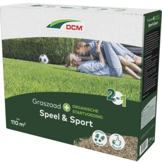 DCM Graszaad speelgazon 2-in-1 | DCM | 110 m² (Meststof, Strooidoos, 2.2 kg) 1004775 K170115649 - 3