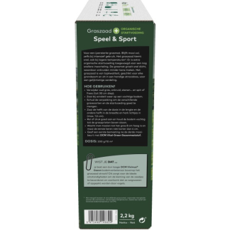 DCM Graszaad speelgazon 2-in-1 | DCM | 110 m² (Meststof, Strooidoos, 2.2 kg) 1004775 K170115649 - 5