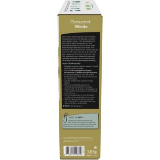 DCM Graszaad weide | DCM | 125 m² (Consistente groei, Strooidoos, 1.5 kg) 1004767 K170115684 - 5