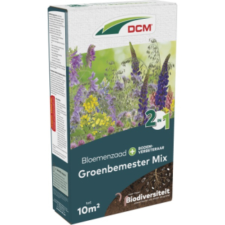 DCM Groenbemester mix | DCM | 545 gram (10 m², Met bodemverbeteraar) 1005442 K170505208