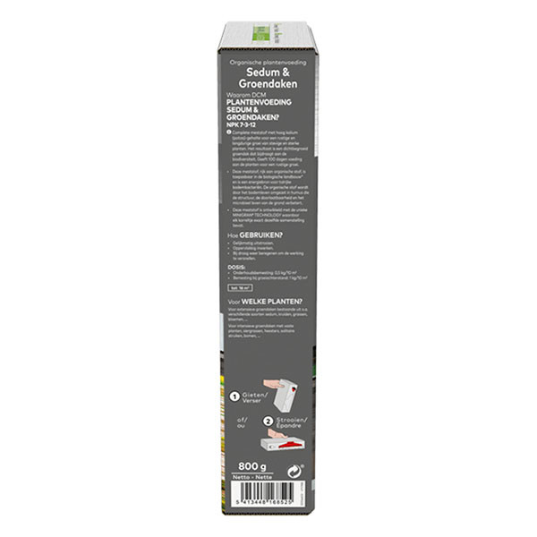 DCM Groendaken mest | DCM | 800 gram (16 m², Ook voor sedumdaken) 1007544 K170115912 - 4