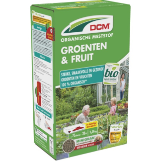 DCM Groenten & fruit mest | DCM | 20 m² (Organisch, 1.5 kg, Bio-label) 1003301 K170505074 - 