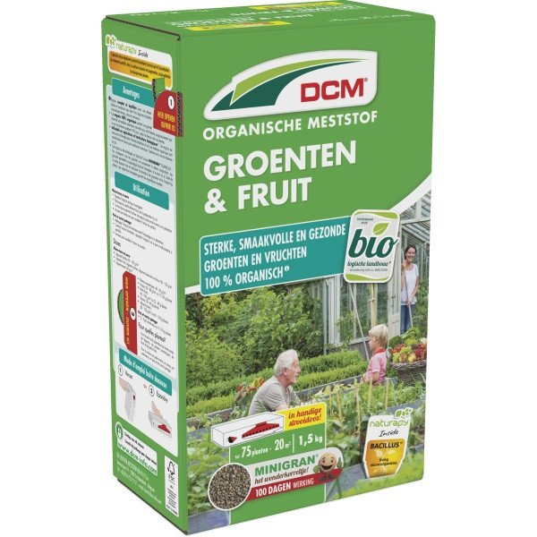 DCM Groenten en fruit mest | DCM | 1.5 kg (20 m², Organisch, Bio-label) 1003301 K170505074 - 1