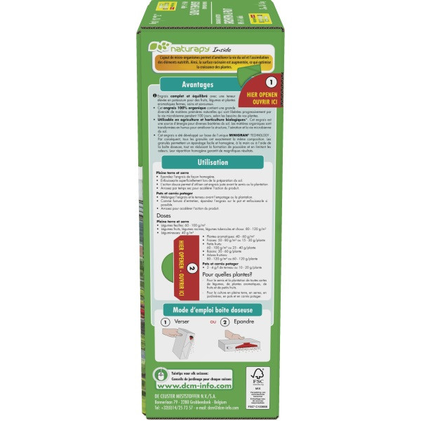 DCM Groenten en fruit mest | DCM | 1.5 kg (20 m², Organisch, Bio-label) 1003301 K170505074 - 4