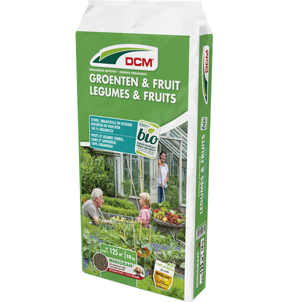 DCM Groenten en fruit mest | DCM | 10 kg (125 m², Organisch, Bio-label) 1000113 K170115721 - 3