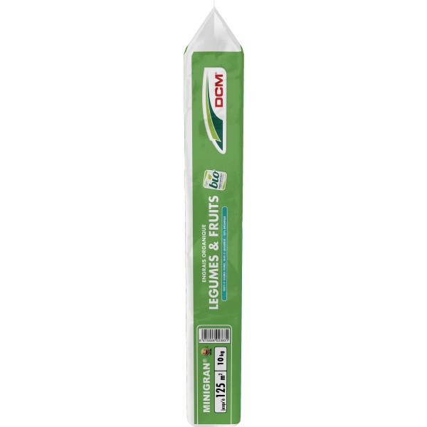 DCM Groenten en fruit mest | DCM | 10 kg (125 m², Organisch, Bio-label) 1000113 K170115721 - 5