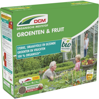DCM Groenten en fruit mest | DCM | 3 kg (40 m², Organisch, Bio-label) 1003302 K170505075 - 1