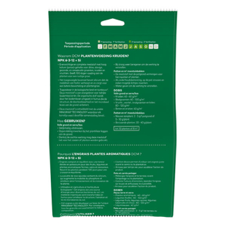 DCM Groenten en kruiden mest | DCM | 0.65 kg (8 m², Bio-label) 1007534 K170115926 - 7