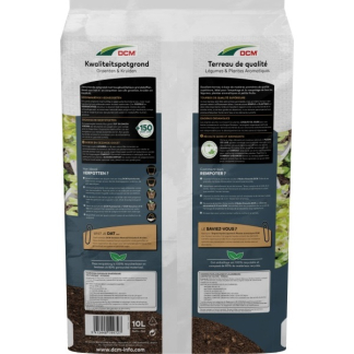 DCM Groenten en kruiden potgrond | DCM | 10 liter (Bio-label) 1004480 1004487 K170505124 - 6