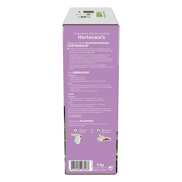 DCM Hortensia mest | DCM | 3 kg (80 m², Bio-label) 1007572 K170115915 - 4