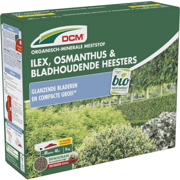 DCM Ilex, osmanthus en heesters mest | DCM | 40 m² (3 kg, Bio-label) 1004136 K170505082 - 1