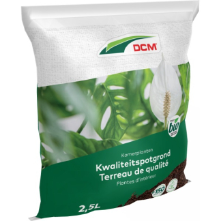 DCM Kamerplanten potgrond | DCM | 2.5 liter (Bio-label) 1004472 K170505128 - 