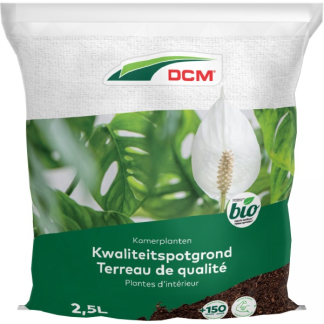 DCM Kamerplanten potgrond | DCM | 2.5 liter (Bio-label) 1004472 K170505128 - 