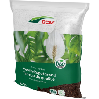 DCM Kamerplanten potgrond | DCM | 2.5 liter (Bio-label) 1004472 K170505128 - 