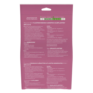 DCM Klimplanten mest | DCM | 17 m² (Ook voor Clematis, Oragnisch, 0.65 kg, Bio-label) 1007540 K170115913 - 8