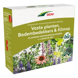 DCM Klimplanten mest | DCM | 3 kg (40 m², Ook voor vaste planten en bodembedekkers, Bio-label) 1003784 K170115910 - 1