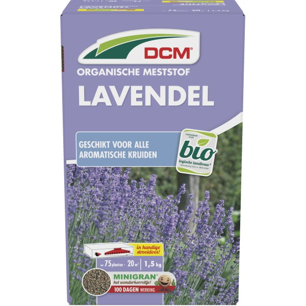 DCM Lavendel mest | DCM | 1.5 kg (20 m², Organisch, Bio-label) 1003792 K170505085 - 2