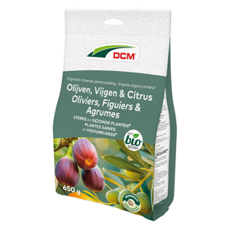 DCM Mediterrane planten mest | DCM | 650 gram (Voor 17 planten, Voor olijfen, vijgen en citrus) 1007593 K170115924 - 2
