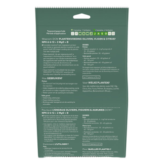 DCM Mediterrane planten mest | DCM | 650 gram (Voor 17 planten, Voor olijfen, vijgen en citrus) 1007593 K170115924 - 7