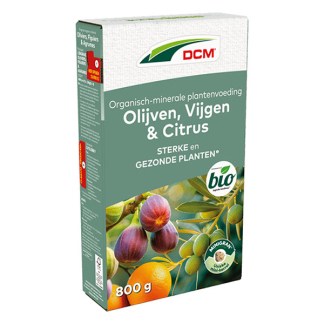 DCM Mediterrane planten mest | DCM | 800 gram (Voor 20 planten, Voor olijfen, vijgen en citrus) 1007548 K170115923 - 1