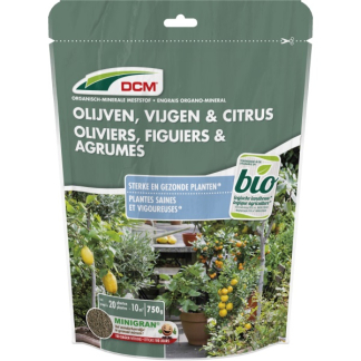 DCM Olijven, vijgen en citrus mest | DCM | 10 m² (750 gr, Bio-label) 1003056 K170505090 - 