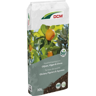 DCM Olijven, vijgen en citrus potgrond | DCM | 30 liter (Bio-label) 1004507 K170505130 - 1