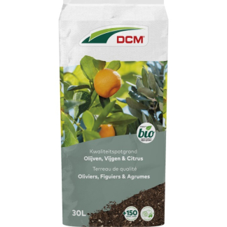 DCM Olijven, vijgen en citrus potgrond | DCM | 30 liter (Bio-label) 1004507 K170505130 - 2
