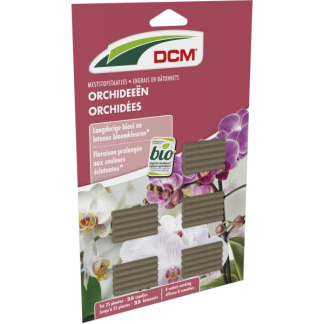 DCM Orchideeën mest | DCM | 25 stuks (Staafjes, Bio-label) 1002832 K170505109 - 