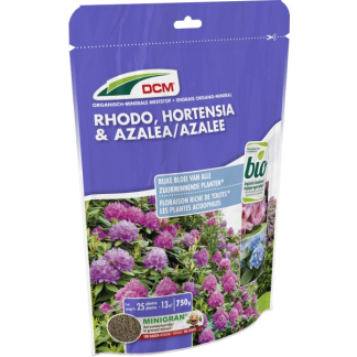 DCM Rhodo, hortensia en azalea mest | DCM | 750 gram (13 m², Bio-label) 1000093 K170505092 - 