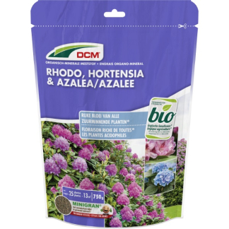 DCM Rhodo, hortensia en azalea mest | DCM | 750 gram (13 m², Bio-label) 1000093 K170505092 - 