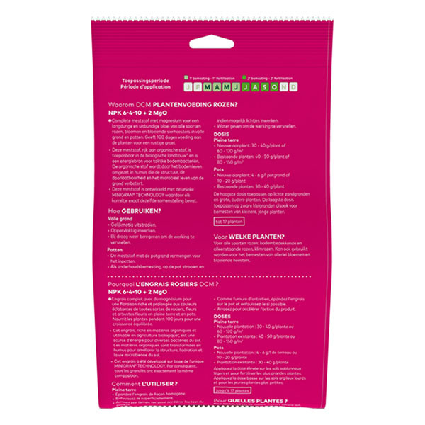 DCM Rozen mest | DCM | 650 gram (8 m², Bio-label) 1007538 K170115908 - 7