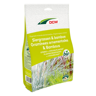 DCM Siergrassen en bamboe mest | DCM | 0.65 kg (10 m², Organisch, Bio-label) 1007537 K170115909