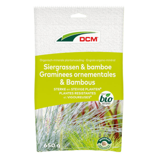 DCM Siergrassen en bamboe mest | DCM | 650 gram (10 m², Organisch, Bio-label) 1007537 K170115909 - 3