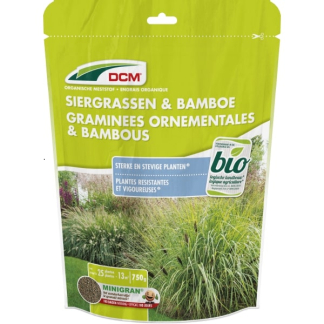 DCM Siergrassen en bamboe mest | DCM | 750 gram (Organisch, 13 m², Bio-label) 1003061 K170505097 - 