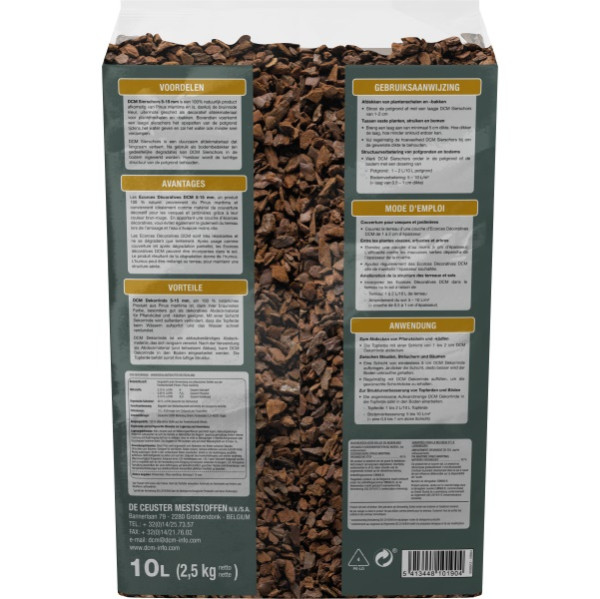DCM Sierschors | DCM | 10 liter (Pinus Maritima, 5-15 mm, Bio-label) 1001527 K170505135 - 6