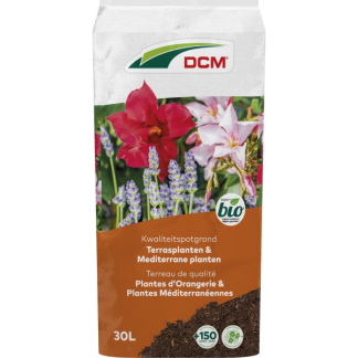 DCM Terras- & Mediterrane planten potgrond | DCM | 30 liter (Bio-label) 1004509 K170505133 - 